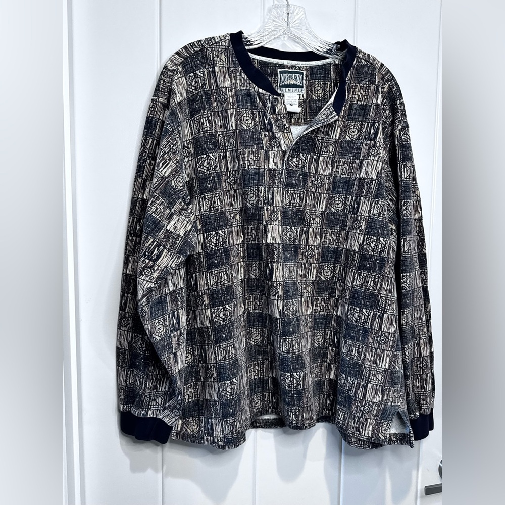 Woolrich Earthy Patterned Sweater
